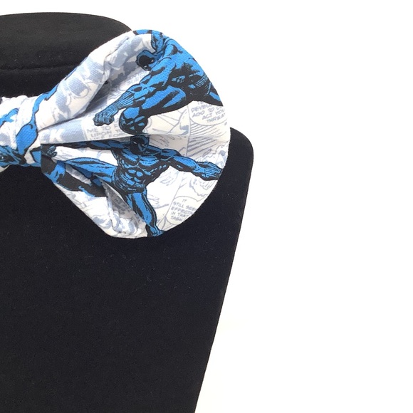 Black Panther Handcrafted Bow Tie - 02 - Comic Book Collection - Picture 4 of 7